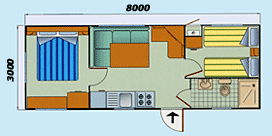 Planimetria Cottage Comfort 4/5